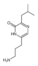 6-(3-aminopropyl)-3-(2-methylpropyl)-1H-pyrazin-2-one Structure