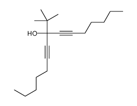 8-tert-butylpentadeca-6,9-diyn-8-ol Structure