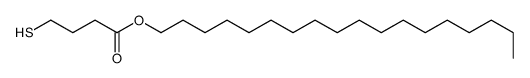 octadecyl 4-sulfanylbutanoate Structure