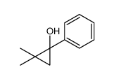 2,2-dimethyl-1-phenylcyclopropan-1-ol结构式