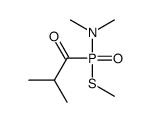 1-[dimethylamino(methylsulfanyl)phosphoryl]-2-methylpropan-1-one Structure