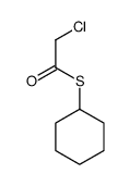 S-cyclohexyl 2-chloroethanethioate结构式