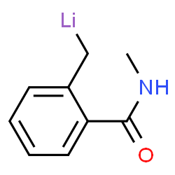 Lithium,[[2-[(methylamino)carbonyl]phenyl]methyl]-结构式