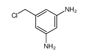 1,3-Benzenediamine,5-(chloromethyl)- structure