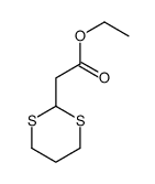 ethyl 2-(1,3-dithian-2-yl)acetate结构式