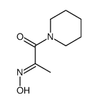 2-hydroxyimino-1-piperidin-1-ylpropan-1-one结构式