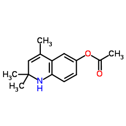2,2,4-Trimethyl-1,2-dihydroquinolin-6-yl acetate Structure