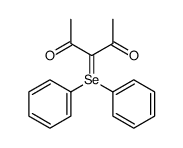 3-(Diphenyl-λ4-selanylidene)-2,4-pentanedione Structure