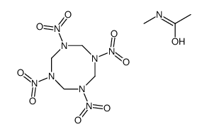 N-methylacetamide,1,3,5,7-tetranitro-1,3,5,7-tetrazocane结构式