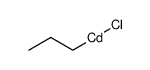 Chlor-propyl-cadmium结构式