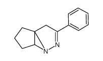 2-phenyl-4a,5,6,7-tetrahydro-1H-cyclopenta[2,3]azirino[1,2-b]pyrazole Structure