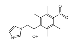 2-imidazol-1-yl-1-(2,3,5,6-tetramethyl-4-nitrophenyl)ethanol Structure