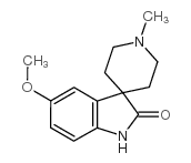 1''-METHYL-5-METHOXYSPIRO[INDOLE-3,4''-PIPERIDINE]2(1H)ONE Structure