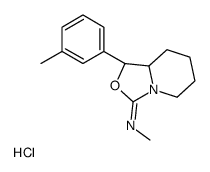 (1S,8aR)-N-methyl-1-(3-methylphenyl)-1,5,6,7,8,8a-hexahydro-[1,3]oxazolo[3,4-a]pyridin-3-imine,hydrochloride Structure