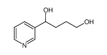 1-(3-吡啶基)-1,4-丁二醇结构式