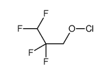 2,2,3,3-tetrafluoropropyl hypochlorite结构式