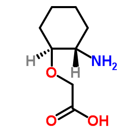 Acetic acid, [(2-aminocyclohexyl)oxy]-, (1S-trans)- (9CI) structure