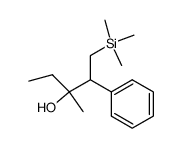 3-methyl-2-phenyl-1-trimethylsilylpentan-3-ol Structure