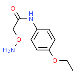 p-Acetophenetidide, 2-(aminooxy)- (8CI) structure