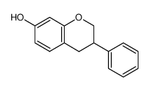 2H-1-Benzopyran-7-ol,3,4-dihydro-3-phenyl-(9CI) structure