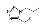 5-(CHLOROMETHYL)-1-PROPYL-1H-TETRAZOLE structure