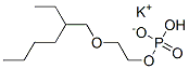 potassium [2-[(2-ethylhexyl)oxy]ethyl] hydrogenphosphate结构式