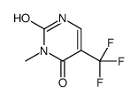 3-methyl-5-(trifluoromethyl)-1H-pyrimidine-2,4-dione Structure