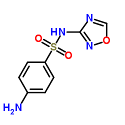 Sulfanilamide, N1-1,2,4-oxadiazol-3-yl- (7CI) picture