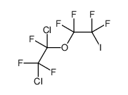 1-(1,2-dichloro-1,2,2-trifluoroethoxy)-1,1,2,2-tetrafluoro-2-iodoethane Structure