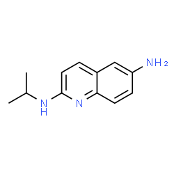 2,6-Quinolinediamine,N2-(1-methylethyl)-(9CI) structure