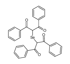bis-(1-benzoyl-2-oxo-2-phenyl-ethyl)-selenide结构式