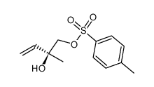 (S)-(-)-2-methyl-2-hydroxy-3-buten-1-yl p-toluenesulfonate结构式