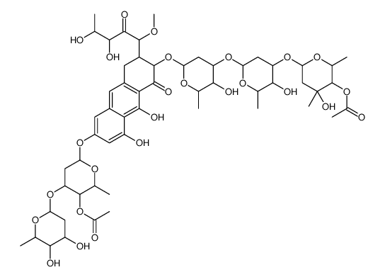 demethylolivomycin B结构式