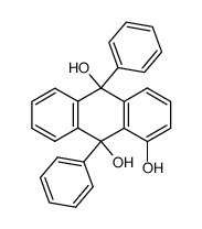 9,10-diphenyl-9,10-dihydro-anthracene-1,9,10-triol Structure