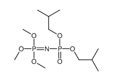 bis(2-methylpropoxy)phosphorylimino-trimethoxy-λ5-phosphane Structure