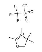 2,3,4,4-tetramethyl-1,3-oxazolinium triflate结构式
