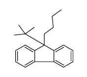 9-butyl-9-tert-butylfluorene结构式