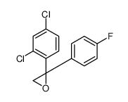 2-(2,4-dichlorophenyl)-2-(4-fluorophenyl)oxirane结构式