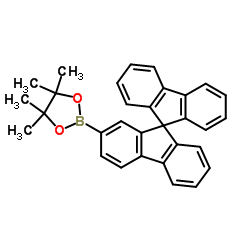 2-(9,9'-螺二[芴]-7-基)-4,4,5,5-四甲基-1,3,2-二氧杂环戊硼烷图片