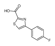 4-(4-FLUORO-PHENYL)-THIAZOLE-2-CARBOXYLIC ACID structure