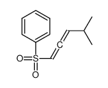 4-methylpenta-1,2-dienylsulfonylbenzene Structure