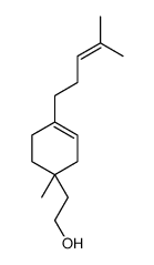 2-[1-methyl-4-(4-methylpent-3-enyl)cyclohex-3-en-1-yl]ethanol结构式