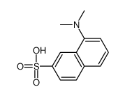 8-(dimethylamino)naphthalene-2-sulfonic acid Structure