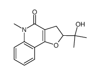 (+/-)-Araliopsine结构式