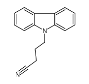 4-carbazol-9-ylbutanenitrile Structure