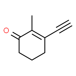 2-Cyclohexen-1-one, 3-ethynyl-2-methyl- (6CI,9CI) structure