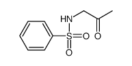 N-(2-oxopropyl)benzenesulfonamide Structure