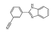 3-(1H-benzimidazol-2-yl)benzonitrile Structure