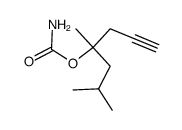 Carbamic acid, 1-isobutyl-1-methyl-3-butynyl ester (6CI,7CI)结构式