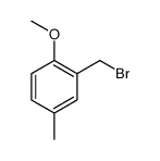 Benzene, 2-(bromomethyl)-1-methoxy-4-methyl Structure